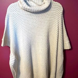 Very long sweater/poncho